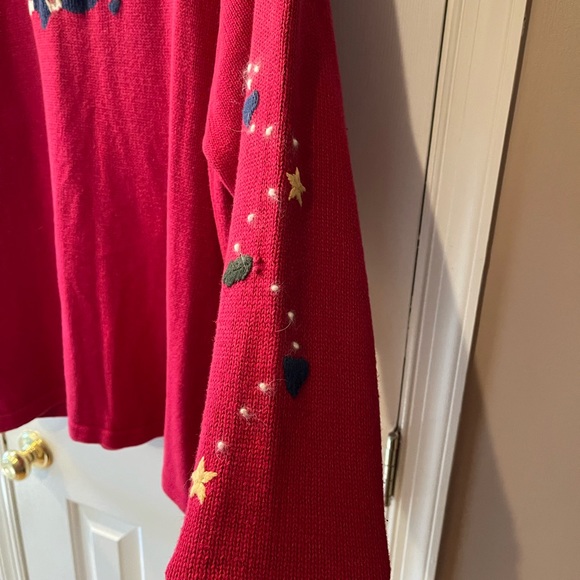 Women’s “Believe in Angels” Quacker Factory Sweater Size 1X Excellent Condition - Picture 2 of 8